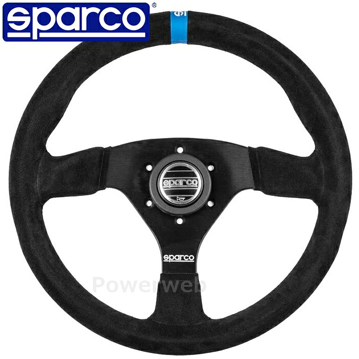 SPARCO R383 LOGO SUEDE ステアリング 015R383PSNLOGO スエード 330mm スパルコ
