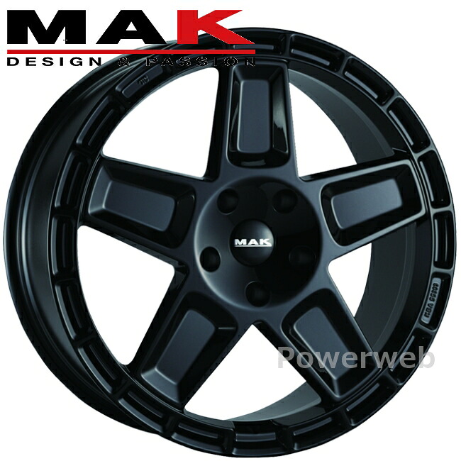 [ホイールのみ単品4本セット] MAK TREK 20インチ&times;9.0J PCD：130 穴数：5 インセット：25 グロスブラック TK9020525130GB マック トレック 阿部商会｜パワーウェブ２号店
