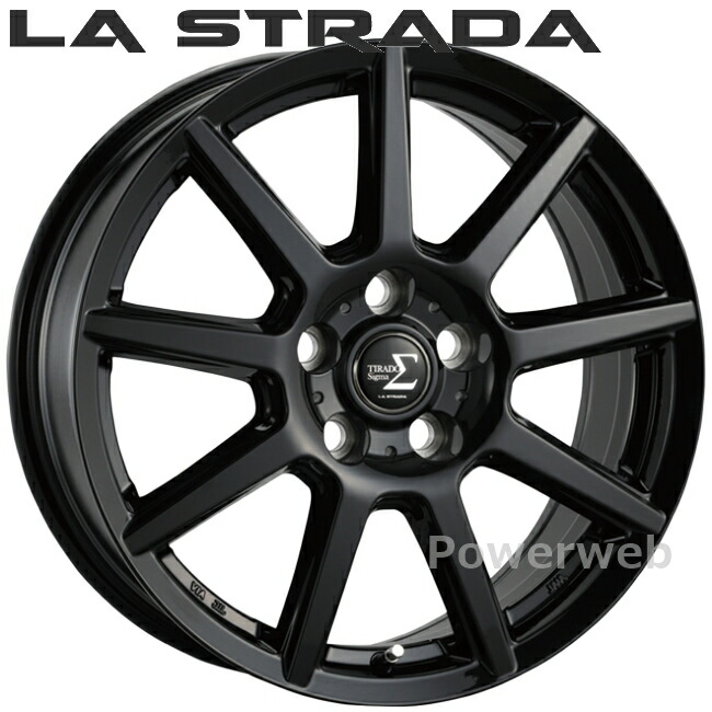 楽天市場】4本セット ホイールのみ LA STRADA DISCOVER リンクル