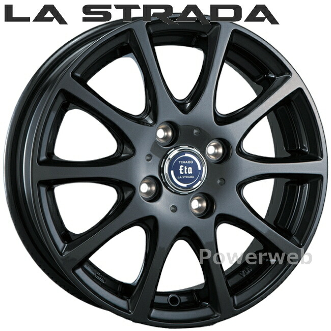 楽天市場】4本セット ホイールのみ LA STRADA DISCOVER リンクル