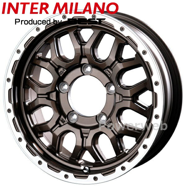 [ホイールのみ単品4本セット] MUD BAHN XR-800M 16インチ&times;5.5J PCD：139.7 穴数：5 インセット：0 グロスブロンズリムポリッシュ (GBR/RP)｜パワーウェブ２号店
