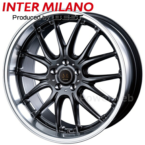 [ホイールのみ単品4本セット] VOLTEC HYPER MS-RE 20インチ&times;8.5J PCD：114.3 穴数：5 インセット：38 ガンメタ/リムポリッシュ (GM/P) BEST/ベスト ボルテック ハイパーMSRE｜パワーウェブ２号店