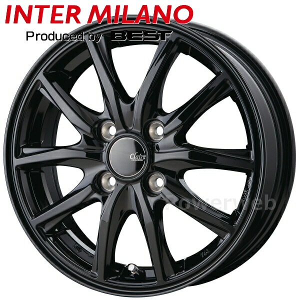 楽天市場】ホイール4本セット BEST CLAIRE ZT10 (GM) 12インチ 4.00B