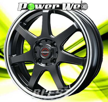 [ホイール1本(単品)] BLEST / EUROMAGIC Type S-07 (SGB) 14インチ×5.5J PCD：100 穴数：4 インセット：38
