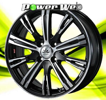 [ホイール1本(単品)] BLEST / Bahnsport Type 525 (BKP) 16インチ×5.0J PCD：100 穴数：4 インセット：45