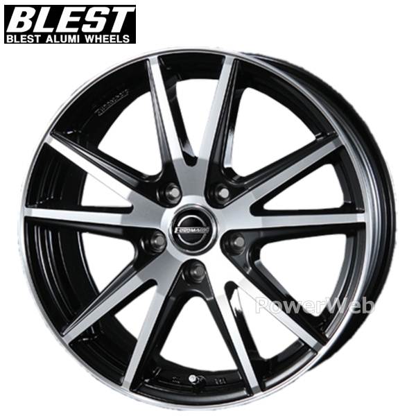 [ホイール1本(単品)] BLEST / EUROMAGIC LANCE STP (BKP) 17インチ×7.0J PCD：100 穴数：5 インセット：50