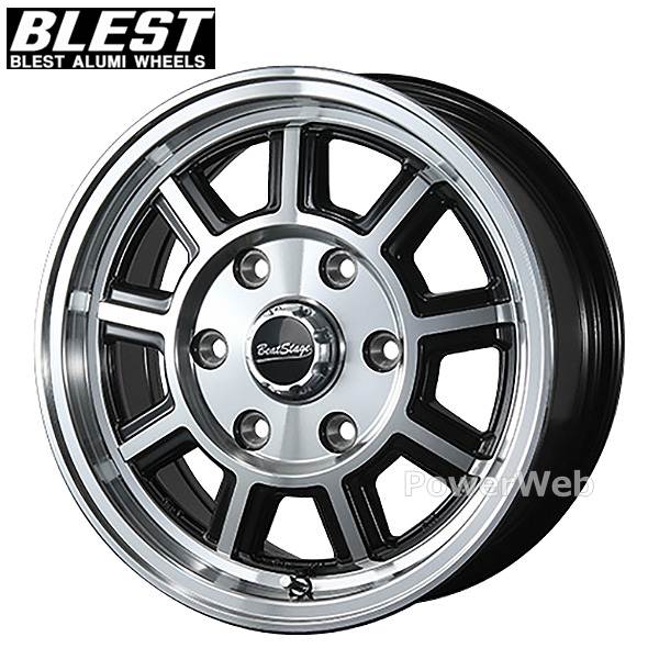 ホイール1本 単品 BLEST BeatStage KS-C 15インチ×6.0J PCD 期間限定特別価格