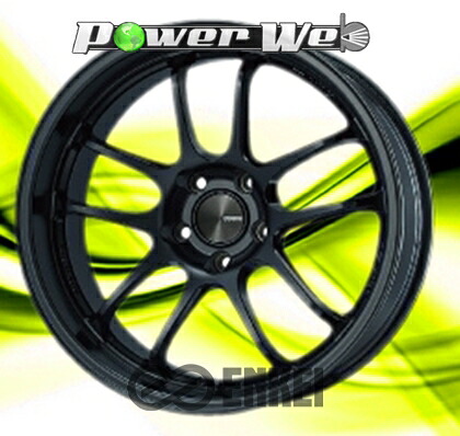[ホイールのみ単品4本セット] ENKEI / PF01EVO (MBK) 18インチ×9.0J PCD：114.3 穴数：5 インセット：25