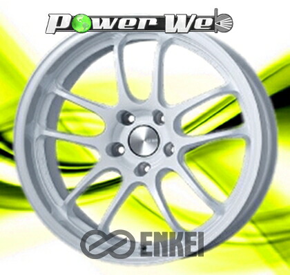 [ホイールのみ単品4本セット] ENKEI / PF01EVO (PWH) 17インチ×9.5J PCD：114.3 穴数：5 インセット：0