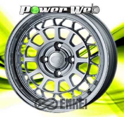 [ホイールのみ単品4本セット] ENKEI / all nine (MPO) 15インチ&times;6.0J PCD：100 穴数：4 インセット：35｜パワーウェブ２号店
