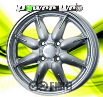 [ホイールのみ単品4本セット] ENKEI / all one (MSL) 15インチ×5.0J PCD：100 穴数：4 インセット：45