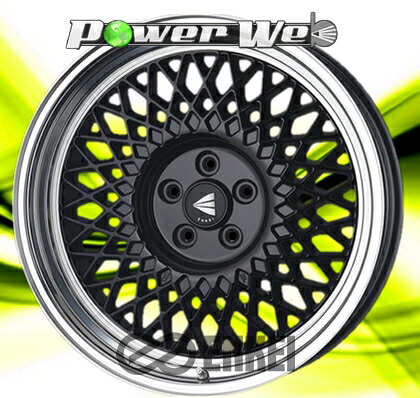 [ホイールのみ単品4本セット] ENKEI / 92 (BK/M) 15インチ&times;7.0J PCD：114.3 穴数：5 インセット：38｜パワーウェブ２号店