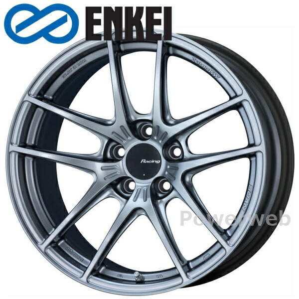 ENKEI 18インチ8.5J 2本　美品 楽天市場】[ホイールのみ単品4本セット] ENKEI/エンケイ NVR5 18インチ