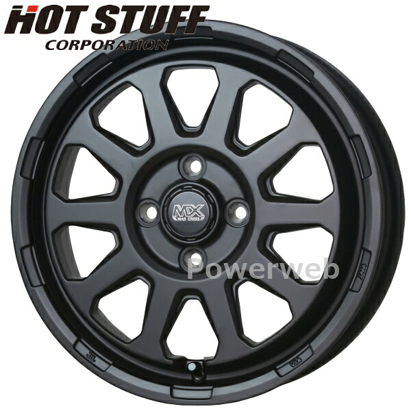 【楽天市場】[ホイールのみ単品4本セット] MAD CROSS RANGER 14インチ×5.0J PCD：100 穴数：4 インセット：35 ...