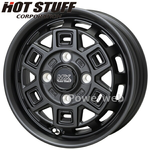4本で送料無料 1本価格 ホットスタッフ マッドクロス レンジャー MSI 15inch 4H100 4.5J+45 HOTSTUFF MAD CROSS RANGER