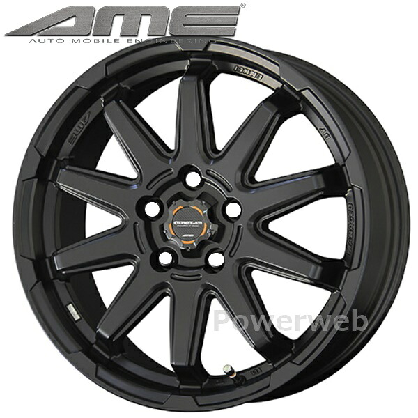 [ホイール1本(単品)] CIRCLAR C10S (サーキュラー) 16インチ&times;6.5J PCD：114.3 穴数：5 インセット：38 マットブラック (KYOHO AME/共豊)｜パワーウェブ２号店
