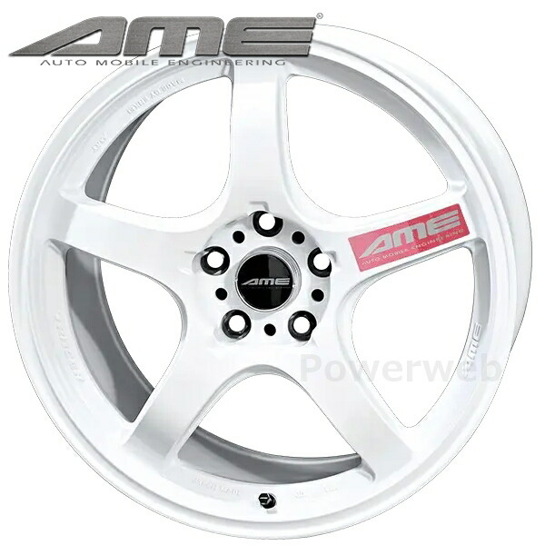 [ホイール1本(単品)] KYOHO AME TRACER GT-V 17インチ×7.5J PCD：100 穴数：4 インセット：36 レーシングホワイト