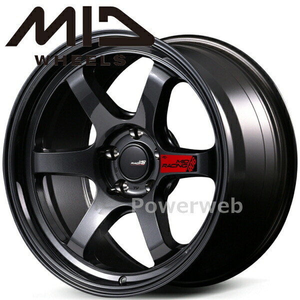楽天市場】マルカサービス MID RACING R06 18x9