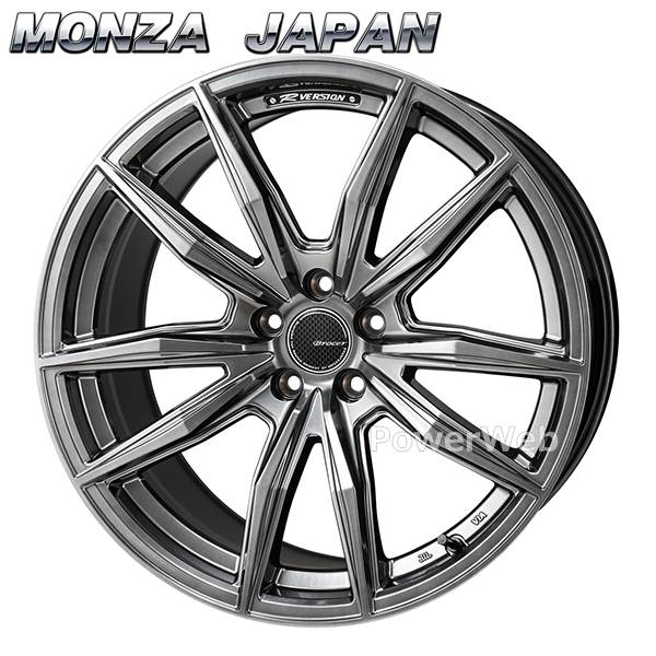 楽天市場】MONZA JAPAN JP STYLE MJ-X 19インチ 7.5J 5H114.3 +40