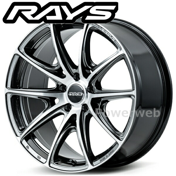 楽天市場】[ホイール1本(単品)] RAYS VERSUS VV25R 19インチ×9.5