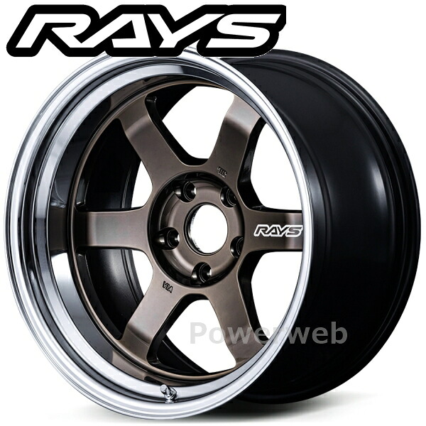 [ホイール1本(単品)] RAYS VOLK RACING TE37V spec-SR 18インチ×9.5J PCD：114.3 穴数：5 インセット：0 シャイニングブロンズメタル/リムFDMC (SR) (ボルクレーシング TE37V スペックSR)