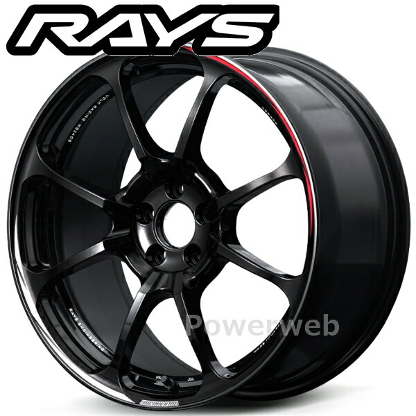 [ホイール1本(単品)] RAYS VOLK RACING NE24 club sport 18インチ×7.5J PCD：114.3 穴数：5 インセット：47 ブラック (BK) (ボルクレーシング NE24 クラブスポーツ)