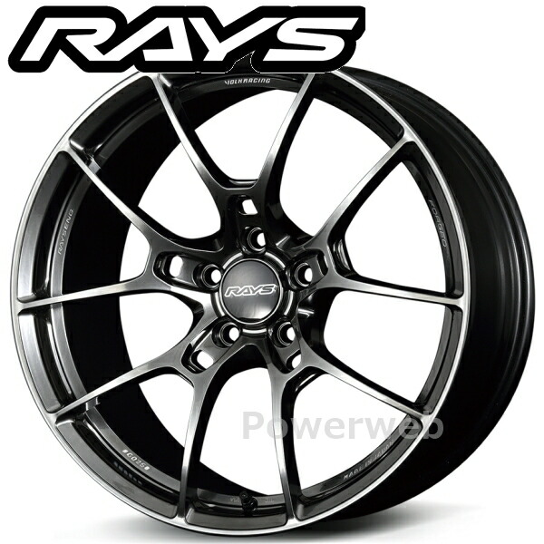 【楽天市場】[ホイールのみ単品4本セット] RAYS VOLK RACING G025 18インチ×8.5J PCD：114.3 穴数：5 ...