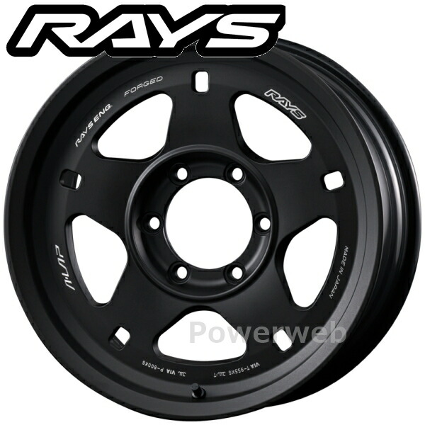 [ホイールのみ単品4本セット] RAYS A-LAP A●LAP-05X 17インチ&times;8.0J PCD：150 穴数：5 インセット：0 ブラストブラック2 (BT) (Aラップ 05X)｜パワーウェブ２号店