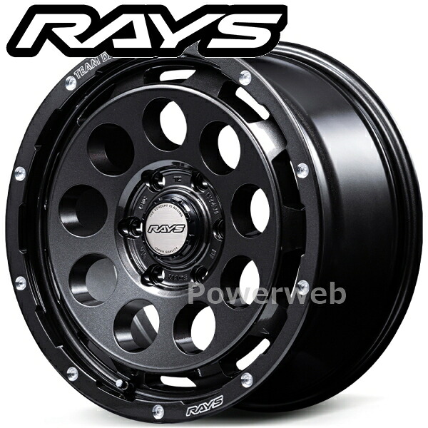 [ホイール1本(単品)] RAYS DAYTONA D9 SPEC-M 18インチ&times;8.5J PCD：139.7 穴数：6 インセット：55 スーパーダークガンメタ (ANL) (デイトナ)｜パワーウェブ２号店