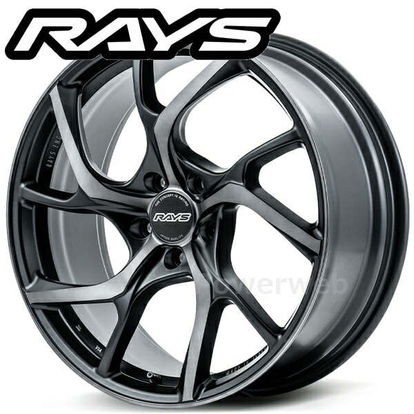 [ホイール1本(単品)] RAYS VMF C-01 PREMIUM 19インチ×10.0J PCD：120 穴数：5 インセット：34 ダイヤモンドカット/マットトランスルーセントブラック (PH) (レイズ VMF C01 プレミアム)