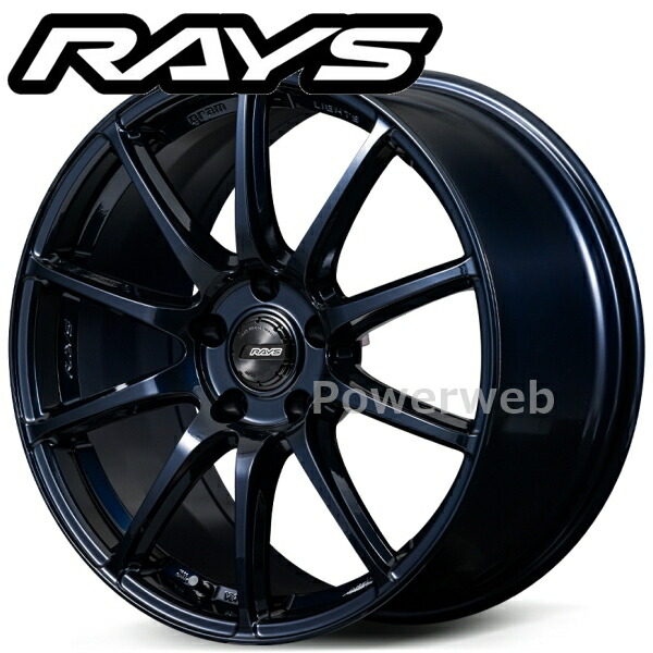 [ホイールのみ単品4本セット] RAYS gram LIGHTS 57TR 18インチ×8.0J PCD：114.3 穴数：5 インセット：38 エターナルブルーパール (2XZ) (レイズ グラムライツ)