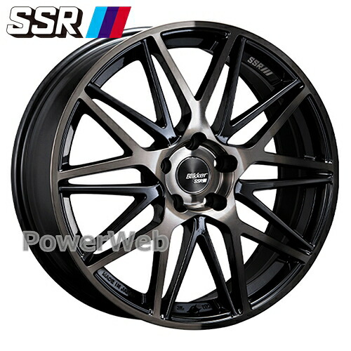 [ホイール1本(単品)] SSR Blikker 01M (ブリッカー) 17インチ&times;7.0J PCD：114.3 穴数：5 インセット：53 ブラックブロンズ｜パワーウェブ２号店