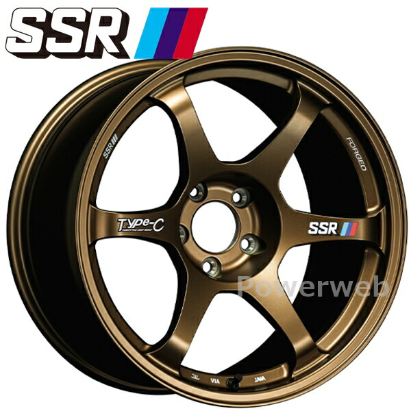 ホイール　SSR TYPE-C 15インチ SSR TYPE-C（15インチアルミホイール）販売終了リスト【DAC】