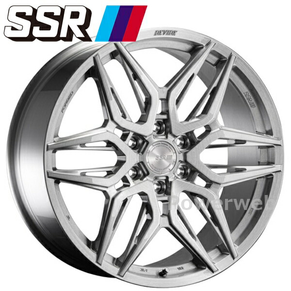 [ホイール1本(単品)] SSR DEVIDE LG-F (ディバイド) 22インチ×10.0J PCD：139.7 穴数：6 インセット：55 ブラッシュド