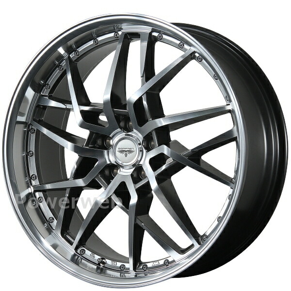 楽天市場】[ホイールのみ単品4本セット] TOPY DORFREN HYVAA 18インチ