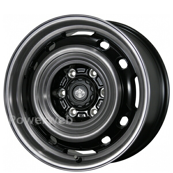 【楽天市場】[ホイールのみ単品4本セット] TOPY LANDFOOT XFG 16インチ×6.5J PCD：139.7 穴数：6 インセット ...
