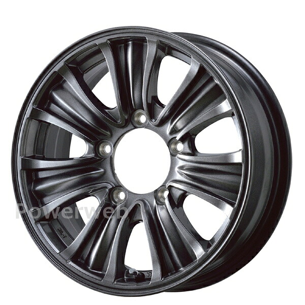 [ホイール1本(単品)] TOPY BAZALT X TYPE2 16インチ×5.5J PCD：139.7 穴数：5 インセット：22 グロスマグ (G/MG) トピー バザルトエックス