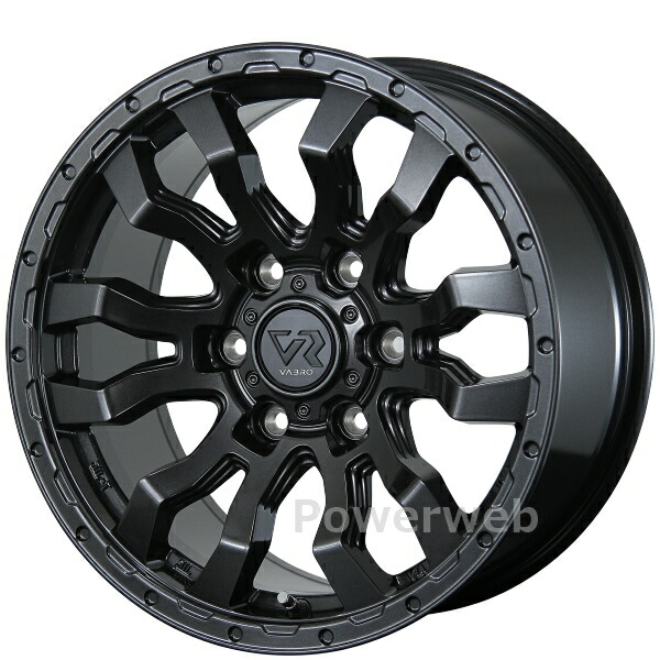 [ホイールのみ単品4本セット] TOPY VABRO RR-01 16インチ×7.0J PCD：114.3 穴数：5 インセット：35 ガンメタ (GM) トピー [ホイール4本セット]