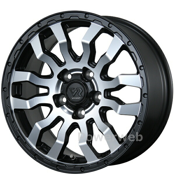 [ホイールのみ単品4本セット] TOPY VABRO RR-01 16インチ×7.0J PCD：114.3 穴数：5 インセット：35 マットクリアポリッシュ (MC) トピー [ホイール4本セット]