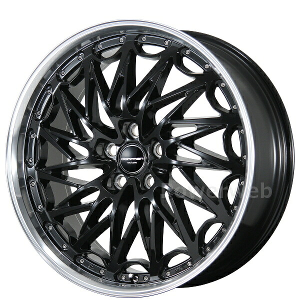 [ホイールのみ単品4本セット] TOPY DORFREN exclusive TLM02 21インチ&times;8.5J PCD：114.3 穴数：5 インセット：42 R14球面座 グロスブラック/リムポリッシュ (GB/RP) トピー ドルフレンエクスクルーシブ｜パワーウェブ２号店