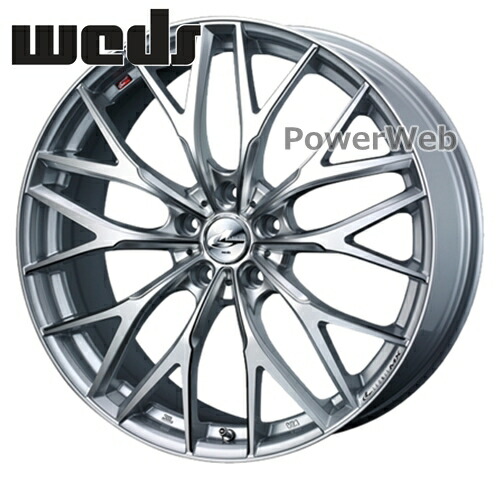 [ホイールのみ単品4本セット] Weds / LEONIS MX (HSIII/SC) 17インチ×7.0J PCD：114.3 穴数：5 インセット：42