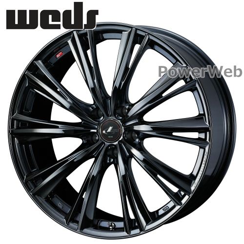 [ホイール1本(単品)] LEONIS WX (レオニス WX) 17インチ&times;7.0J PCD：114.3 穴数：5 インセット：42 ブラックメタルコート1 (BMC1) Weds｜パワーウェブ２号店