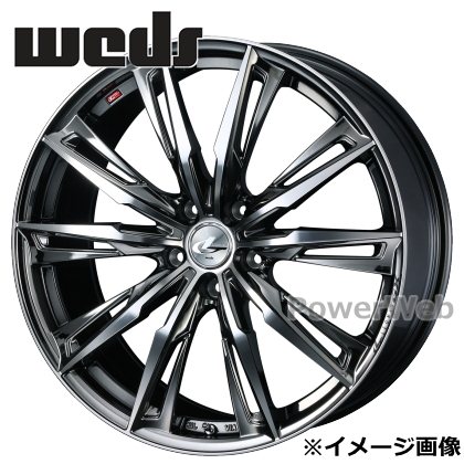 楽天市場】[ホイールのみ単品4本セット] Weds LEONIS GX 19インチ×8.0J
