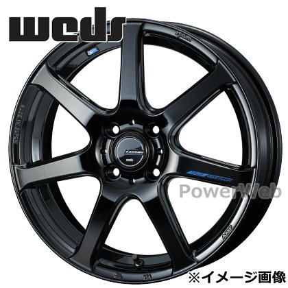 [ホイールのみ単品4本セット] LEONIS NAVIA 07 (レオニス ナヴィア 07) 15インチ&times;4.5J PCD：100 穴数：4 インセット：45 プレミアムブラック (PBK) Weds｜パワーウェブ２号店