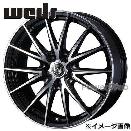 [ホイールのみ単品4本セット] RIZLEY VS (ライツレー VS) 16インチ&times;6.5J PCD：114.3 穴数：5 インセット：40 ブラックメタリックポリッシュ (BKP) Weds｜パワーウェブ２号店