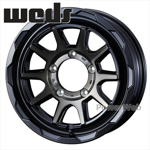 [ホイールのみ単品4本セット] MUD VANCE 06 (マッドヴァンス 06) 15インチ&times;6.0J PCD：139.7 穴数：5 インセット：0 ブラックポリッシュブロンズクリア (BPBR) Weds｜パワーウェブ２号店