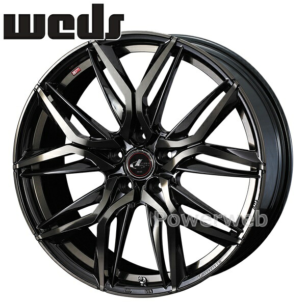 [ホイールのみ単品4本セット] LEONIS LM (レオニス LM) 16インチ&times;6.5J PCD：114.3 穴数：5 インセット：40 PBMC/TI Weds｜パワーウェブ２号店 57,420円