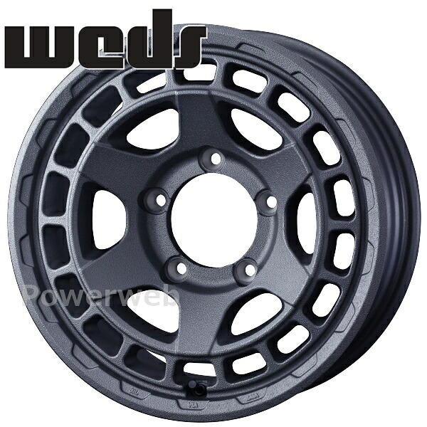 [ホイールのみ単品4本セット] Weds MUD VANCE X TypeS 15インチ×6.0J PCD：139.7 穴数：5 インセット：0 フリントグレイ (GRY) 49,140円