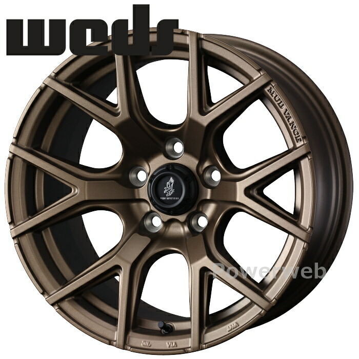 [ホイール1本(単品)] Weds MUD VANCE SD 16インチ×5.5J PCD：139.7 穴数：5 インセット：22 フルマットブロンズ (FMBR) ウェッズ マッドヴァンス SD