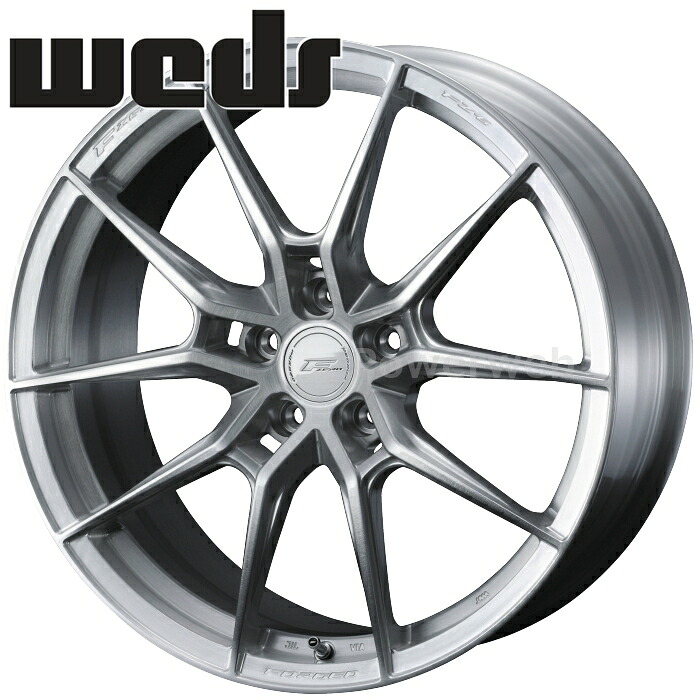 [ホイールのみ単品4本セット] Weds F-ZERO FZ-6 19インチ&times;8.5J PCD：112 穴数：5 インセット：38 ブラッシュド (BRS) (ウェッズ エフゼロ エフゼットシックス)｜パワーウェブ２号店